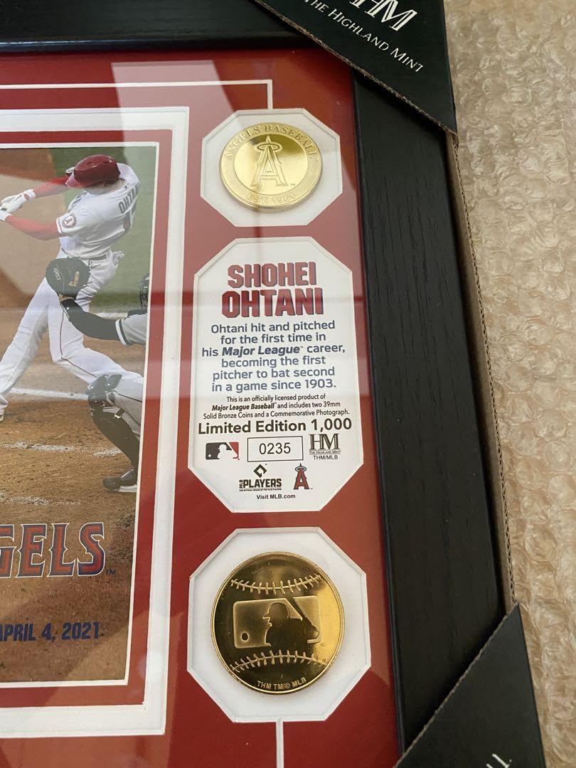 大谷翔平 ダブルトラブル 2ブロンズ フォトミント Amazon.co.jp: 大谷翔平 ダブルトラブル 2ブロンズコイン フォト